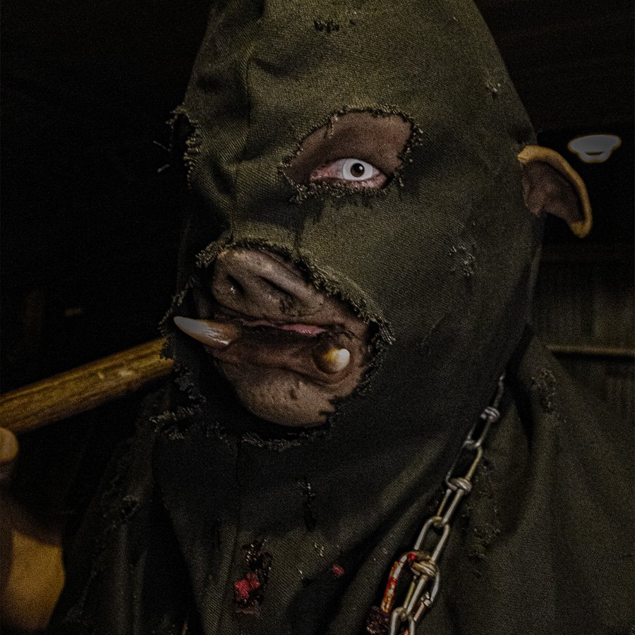 Haunted Hayride scene